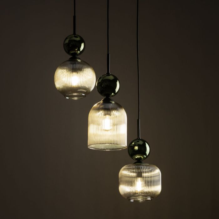 Lampa wisząca SOPHIA COGNAC Zielona 11148
