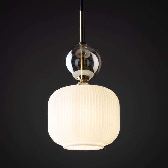 Lampa wisząca SOPHIA COGNAC Złota 11589