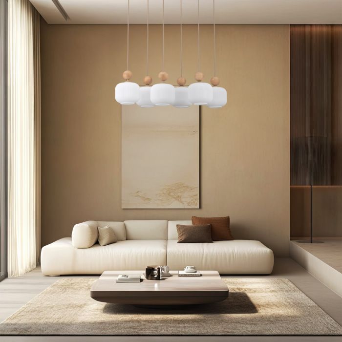 Lampa wisząca BALLO Brązowa 11052