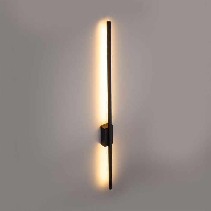 Lampa ścienna FLASH Czarna 18074