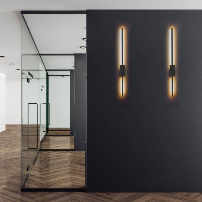 Lampa ścienna FLASH Czarna 6627