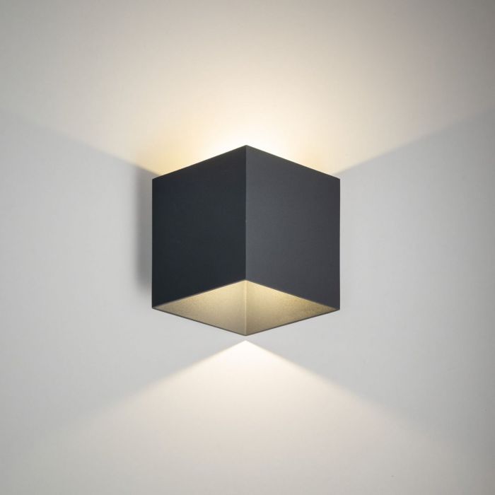 Oprawa natynkowa zewnętrzna CUBE Grafitowa Oprawa natynkowa zewnętrzna CUBE Grafitowa