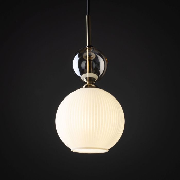 Lampa wisząca SOPHIA COGNAC Złota 11590