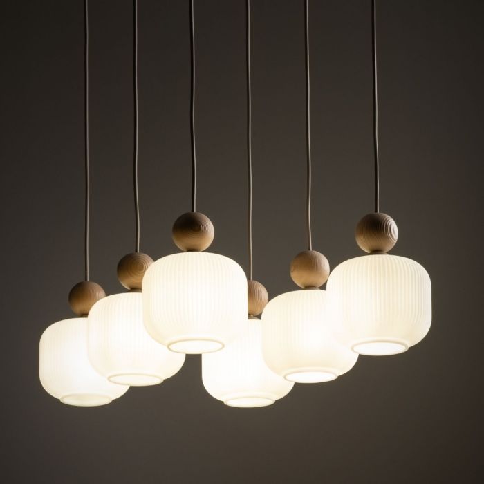 Lampa wisząca BALLO Brązowa 11052
