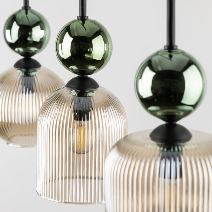 Lampa wisząca SOPHIA COGNAC Zielona 11147