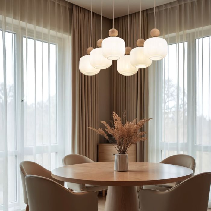 Lampa wisząca BALLO Brązowa 11052