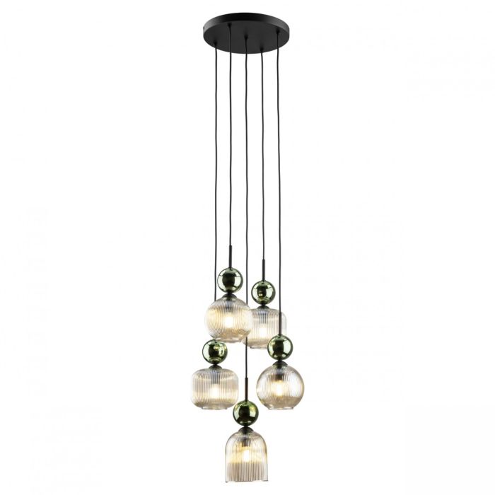 Lampa wisząca SOPHIA COGNAC Zielona 11149