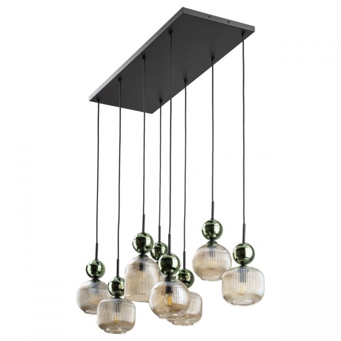 Lampa wisząca SOPHIA COGNAC Zielona 11151