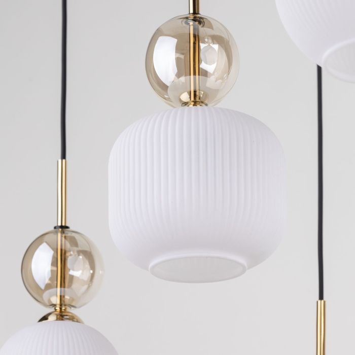 Lampa wisząca SOPHIA COGNAC Złota 11594