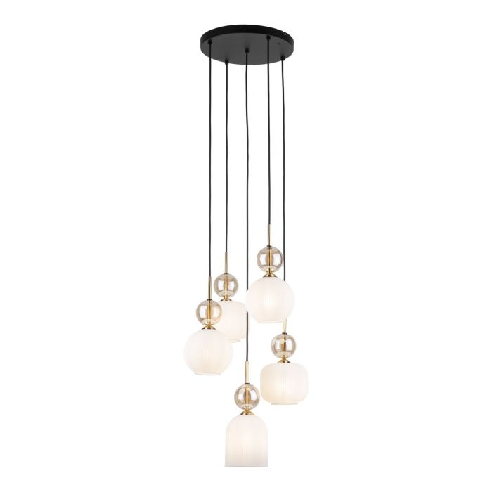 Lampa wisząca SOPHIA COGNAC Złota 11593