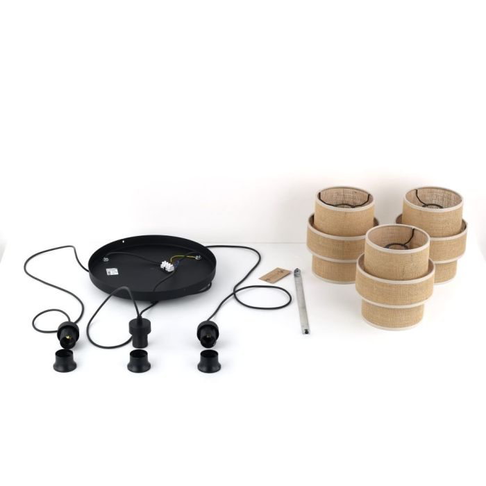 Lampa wisząca CALISTO Jutowa 6098
