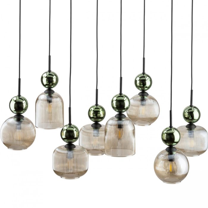 Lampa wisząca SOPHIA COGNAC Zielona 11151