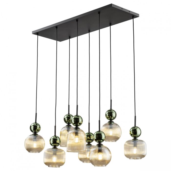 Lampa wisząca SOPHIA COGNAC Zielona 11151