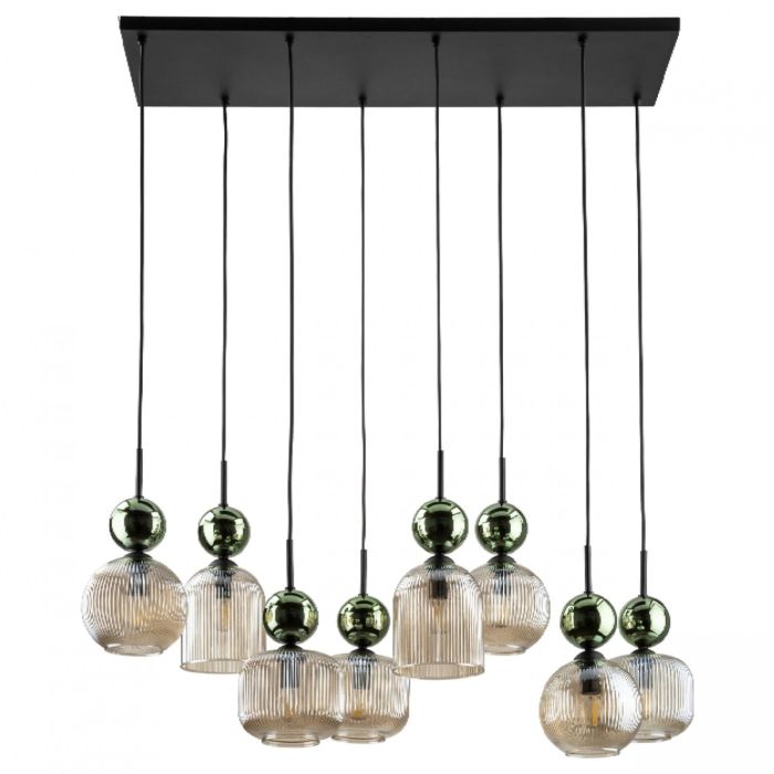 Lampa wisząca SOPHIA COGNAC Zielona 11151