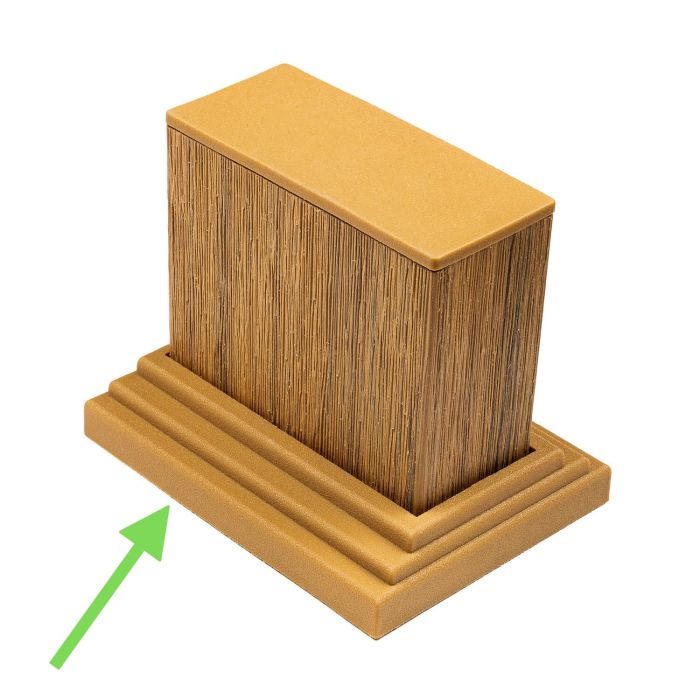Element mocujący do profili dekoracyjnych 9 x 4 cm Premium Dąb Winchester Element mocujący do profili dekoracyjnych 9 x 4 cm Premium Dąb Winchester
