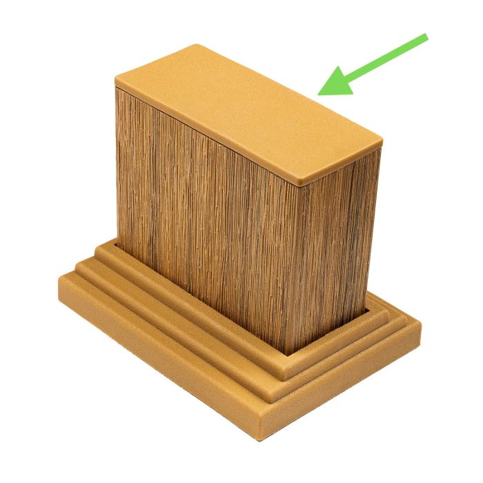 Zaślepka do profili dekoracyjnych 9 x 4 cm Premium Dąb Winchester Zaślepka do profili dekoracyjnych 9 x 4 cm Premium Dąb Winchester