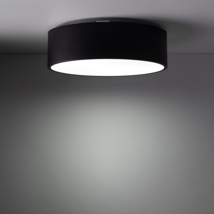 Oprawa natynkowa zewnętrzna LIVO Czarna śr. 40 cm