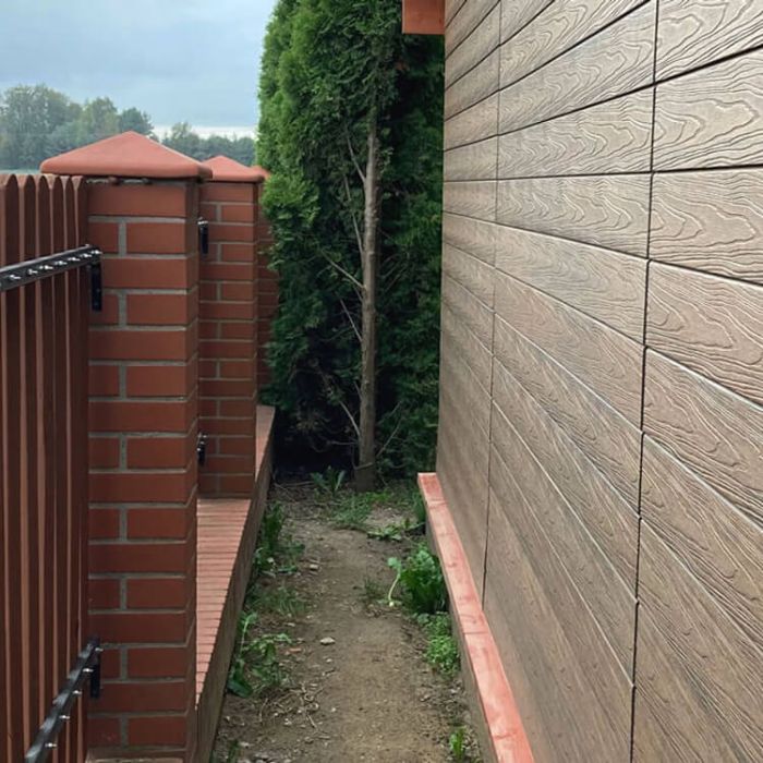 Deska Elewacyjna Kompozytowa Szczotkowana Premium Teak – dł. 3,6 m