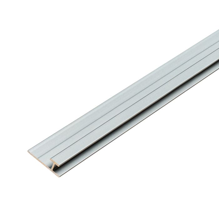 Łącznik aluminiowy 3,5 mm do paneli ściennych Ciemny Szary Mat – 2,9 m