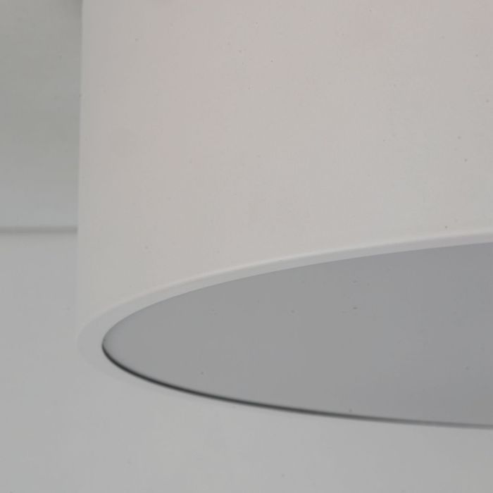 Oprawa natynkowa zewnętrzna LIVO Biała śr. 40 cm Oprawa natynkowa zewnętrzna LIVO Biała śr. 40 cm
