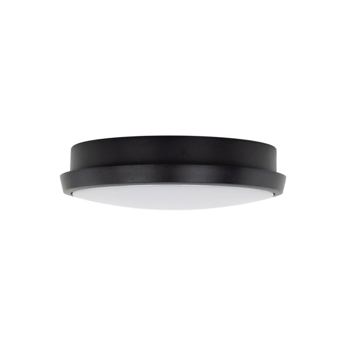 Plafon zewnętrzny LED SFERIS Czarny śr. 24,5 cm