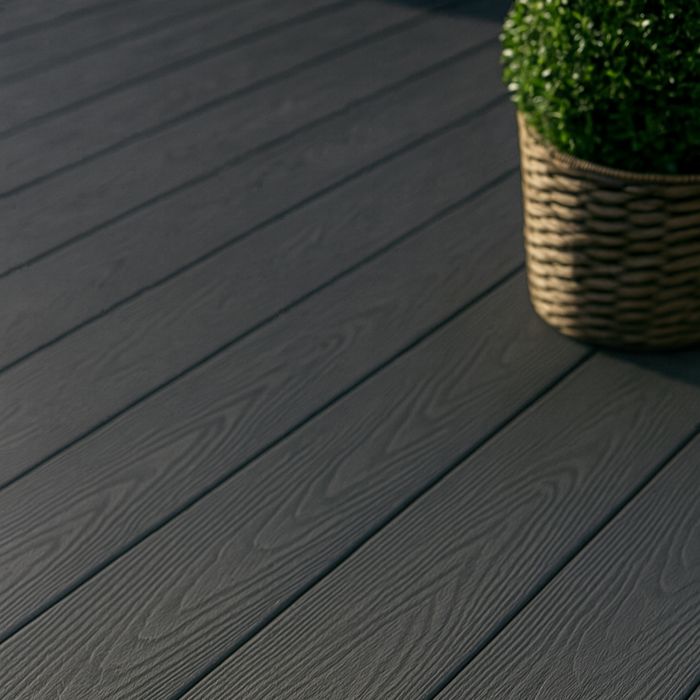 Deska Tarasowa Kompozytowa 3D Classic Antracyt – dł. 2,2 m