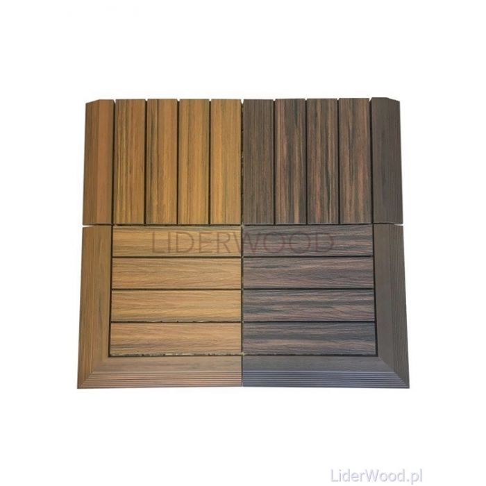 Podest Tarasowy Kompozytowy Premium Redwood 30 x 30 x 2,5 cm