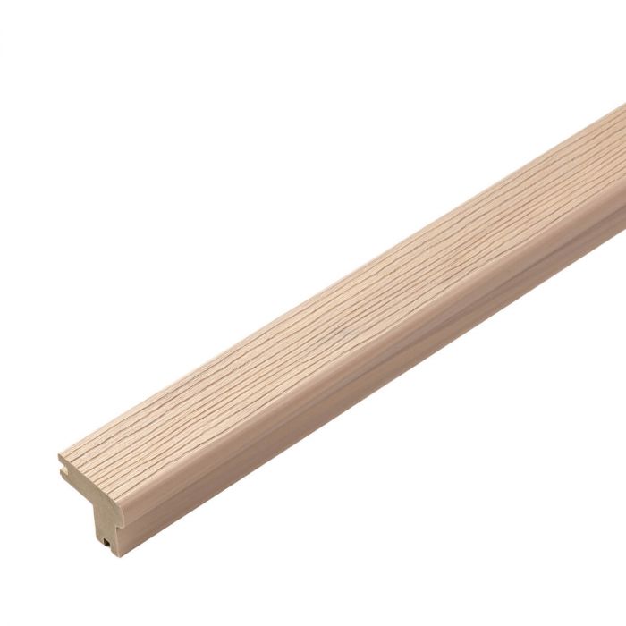 Deska kompozytowa zakończeniowa schodowa Premium Ecru – dł. 2,8 m