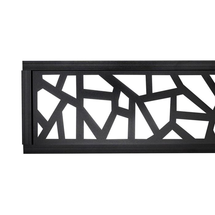 Panel Ogrodzeniowy Dekoracyjny Artis Antracyt 30 x 180 cm