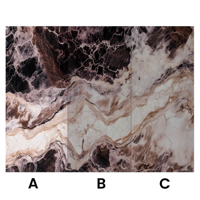 Panel Ścienny XXL Emperador Czarny Połysk 120 x 280 cm 3 mm (A)