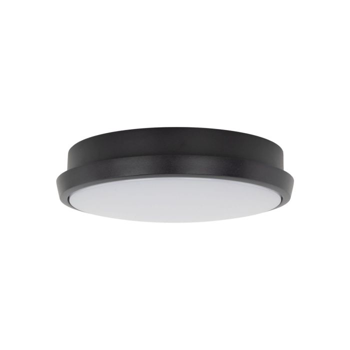 Plafon zewnętrzny LED SFERIS Czarny śr. 24,5 cm