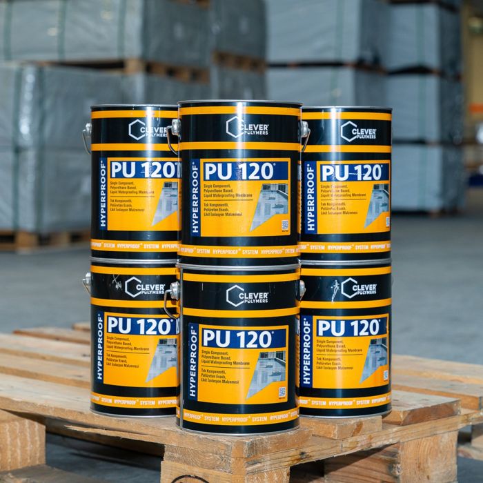 Hydroizolacja Poliuretanowa Jednoskładnikowa CLEVER PU120 – 5 kg Hydroizolacja Poliuretanowa Jednoskładnikowa CLEVER PU120 – 5 kg