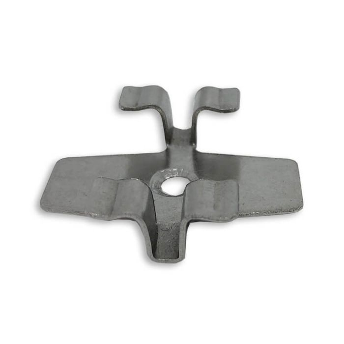 Klips montażowy ze stali nierdzewnej L-8 do deski Premium + wkręt – 100 szt. Klips montażowy ze stali nierdzewnej L-8 do deski Premium + wkręt – 100 szt.