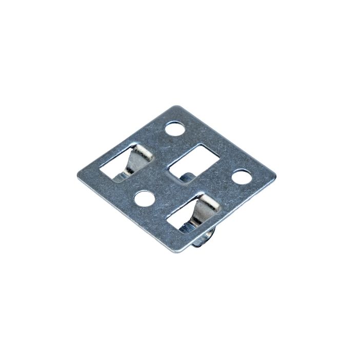 Klips ze stali nierdzewnej do deski Bezszwowej+ wkręt 50 szt.