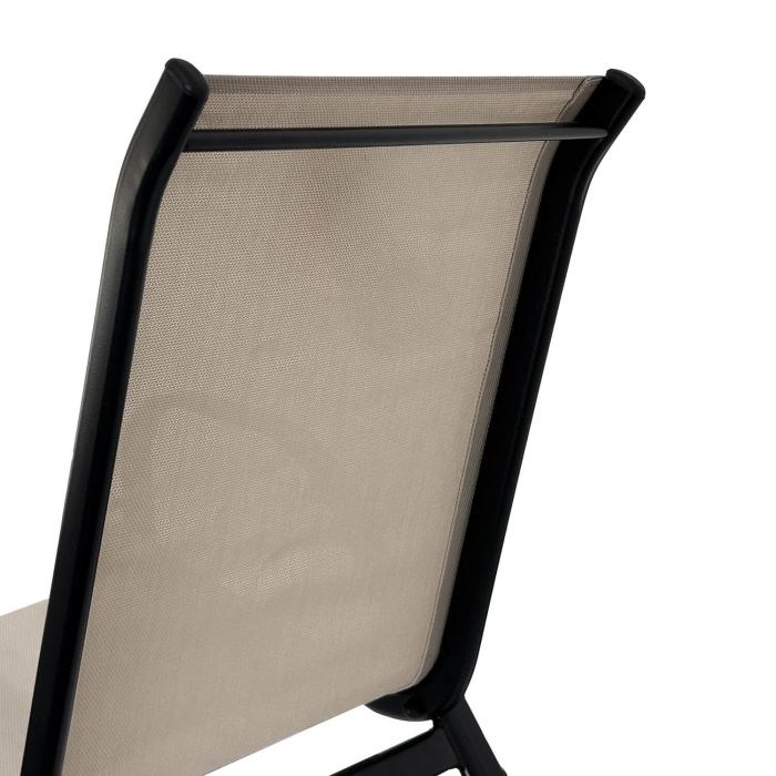 Krzesło Ogrodowe Terra Beżowe – zestaw 4 krzeseł