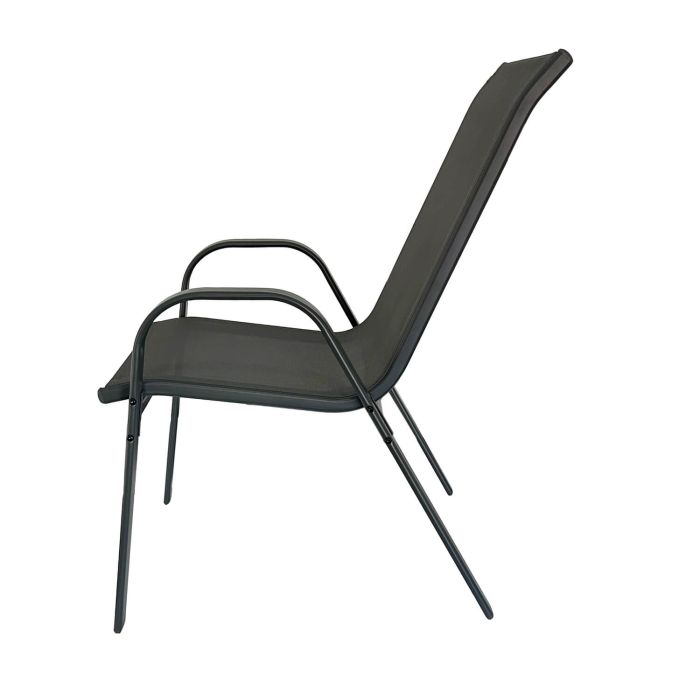 Krzesło Ogrodowe Terra Szare– zestaw 6 krzeseł