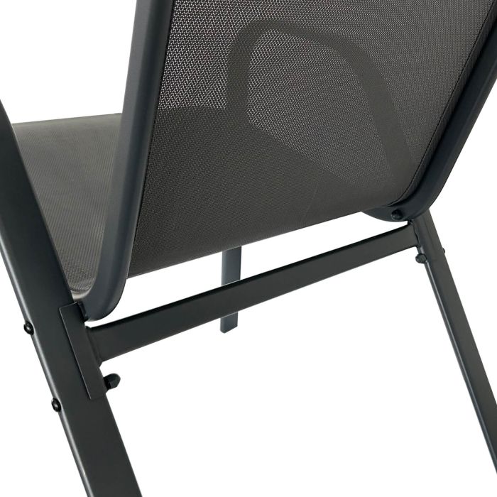 Krzesło Ogrodowe Terra Szare– zestaw 6 krzeseł