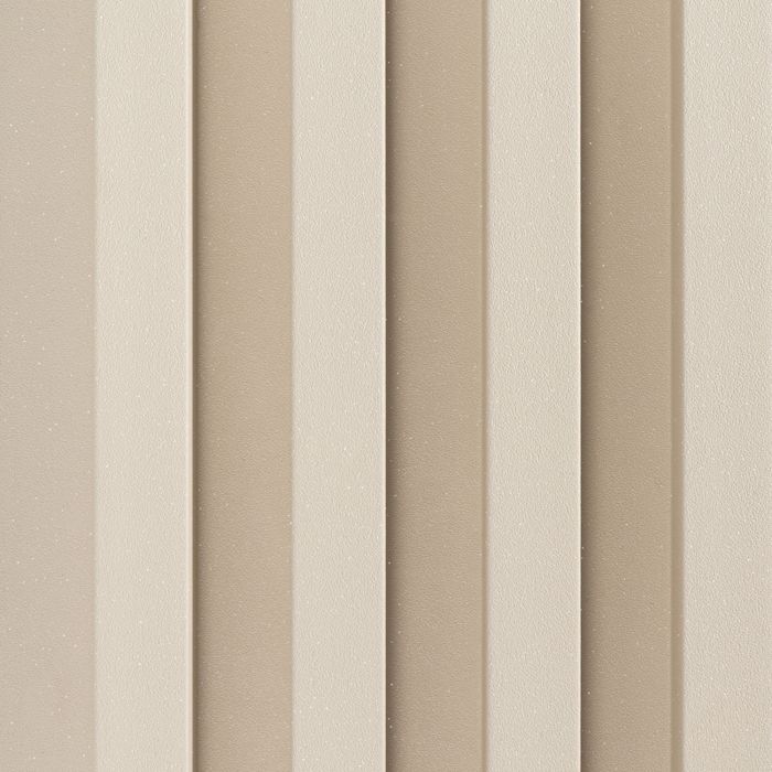 Listwa Lamelowa Startowa Ecru Brokat 2,4 x 2,4 cm – dł. 2,7 m