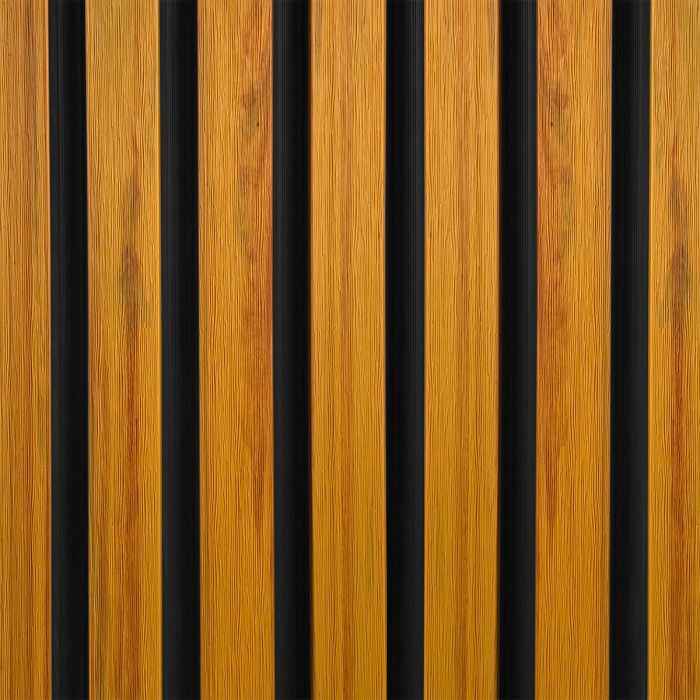 Deska Elewacyjna Kompozytowa Lamelowa DUO Dąb Bursztynowy / Czarny – dł. 2,9 m