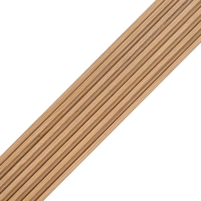 Lamele Ścienne SPC Niskie Dąb Złoty Mat 1,2 x 15,5 cm – dł. 2,8 m