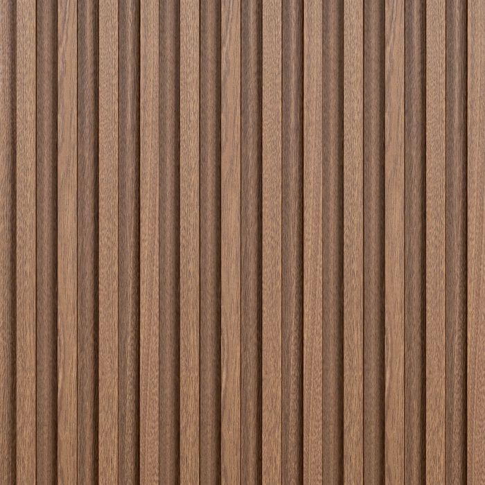 Lamele Ścienne SPC Wysokie Dąb Ciemny Mat 1,7 x 14,9 cm – dł. 2,8 m