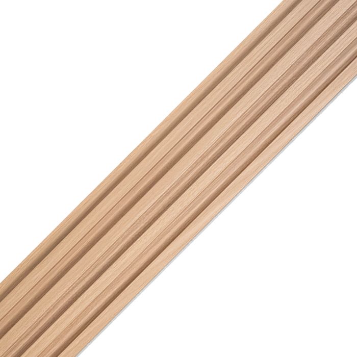 Lamele Ścienne SPC Wysokie Dąb Naturalny Mat 1,7 x 14,9 cm – dł. 2,8 m