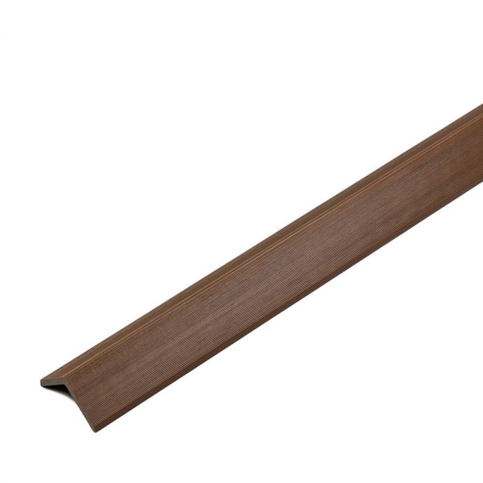 Listwa Kompozytowa Kątowa Premium Teak 50x50 mm – dł. 2,9 m