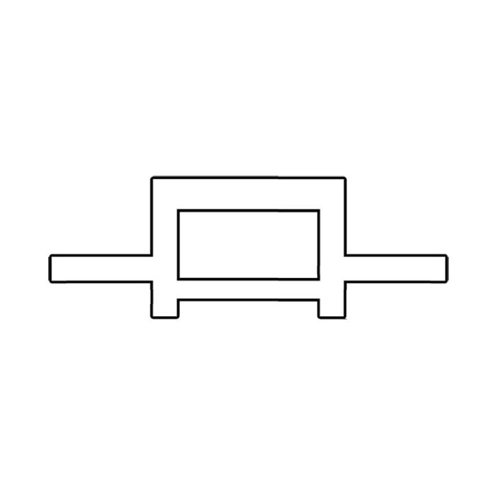 Listwa Kompozytowa Łączeniowa Lamelowa Premium Redwood – dł. 2,9 m