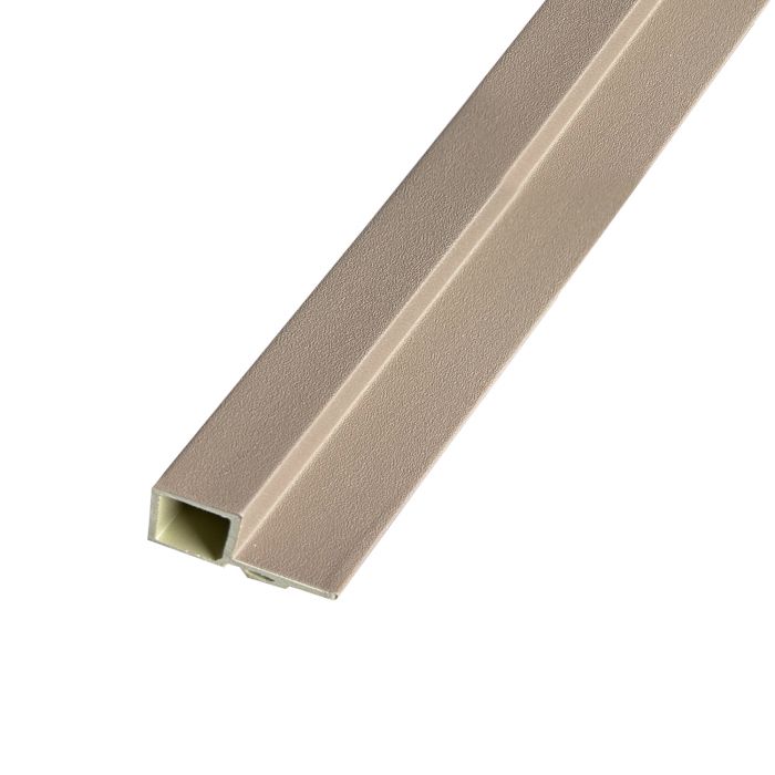 Listwa Lamelowa Zakończeniowa Coffee Brokat 2,4 x 4,3 cm – dł. 2,7 m