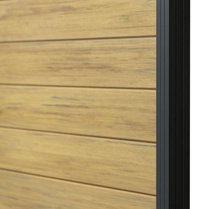 Panel ogrodzeniowy kompozytowy Premium Dąb Winchester – 1 słupek