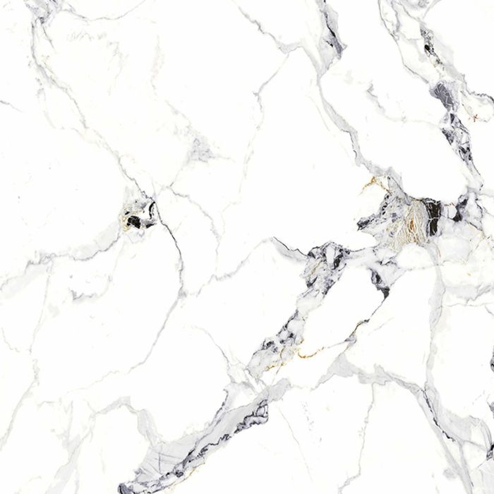 Panel Ścienny SPC Marmur Carrara Biały Połysk 120 x 280 4mm  (A)