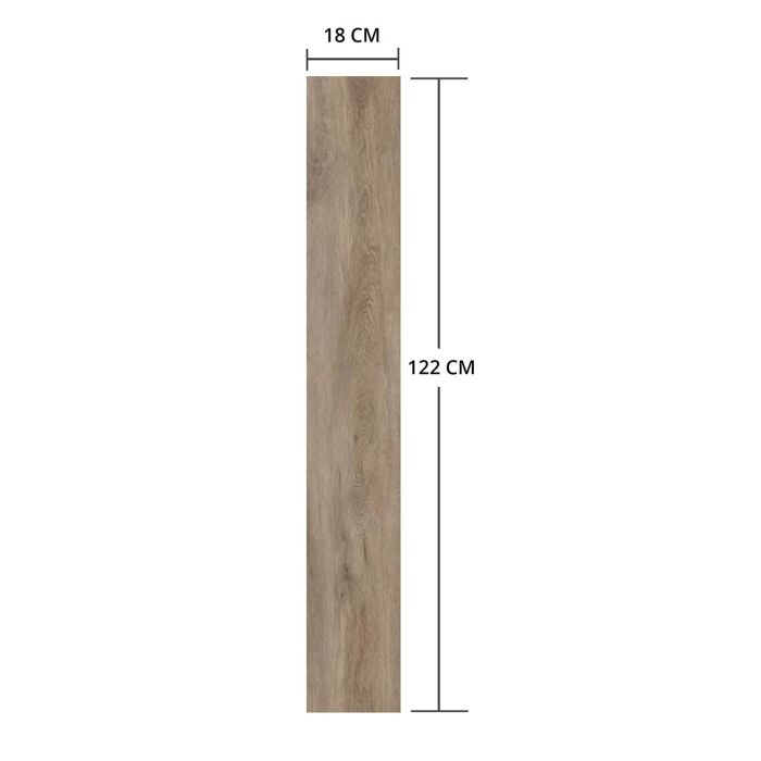 Panel Podłogowy Winylowy SPC Dąb Jasny Mat 18 x 122 cm 4 mm – 1 szt. Panel Podłogowy Winylowy SPC Dąb Jasny Mat 18 x 122 cm 4 mm – 1 szt.