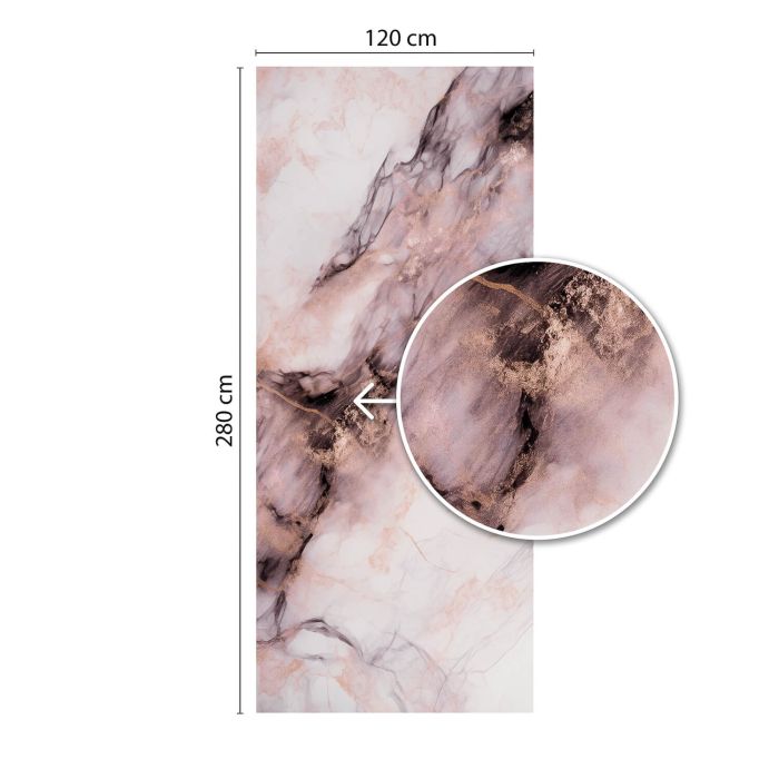 Panel Ścienny XXL Patagonia Biały Połysk 120 x 280 cm 3 mm (A)