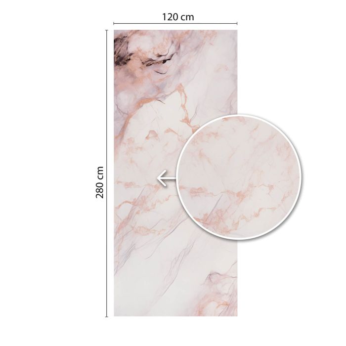 Panel Ścienny XXL Patagonia Biały Połysk 120 x 280 cm 3 mm (B)